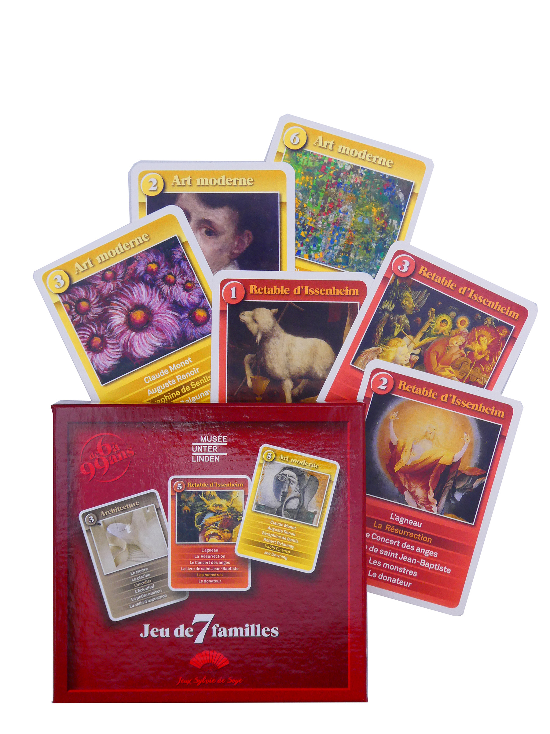 Jeu de 7 familles de La Réunion l Editions Orphie